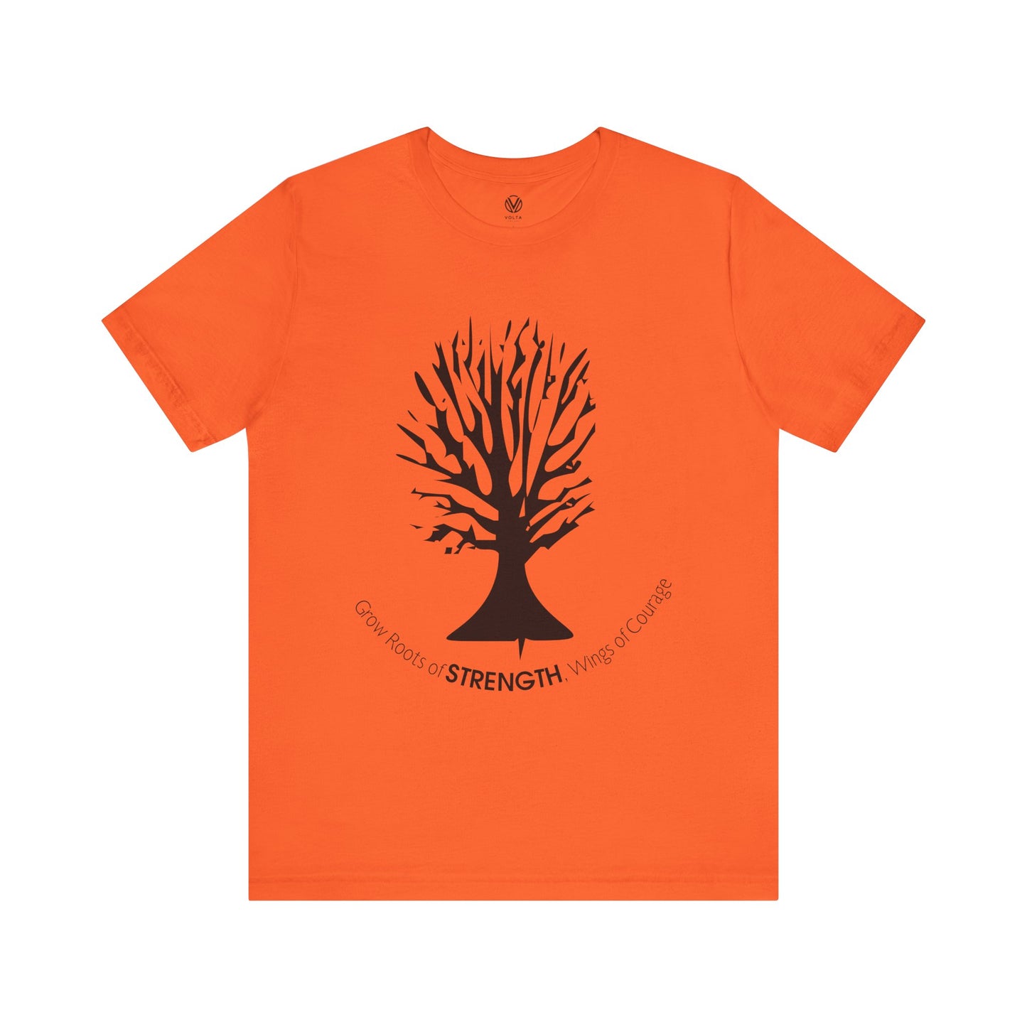 Inspirational Tee, Strength and Courage Shirt, Rooted and Free T-Shirt, Empowering Unisex Top, Motivational Graphic Tee