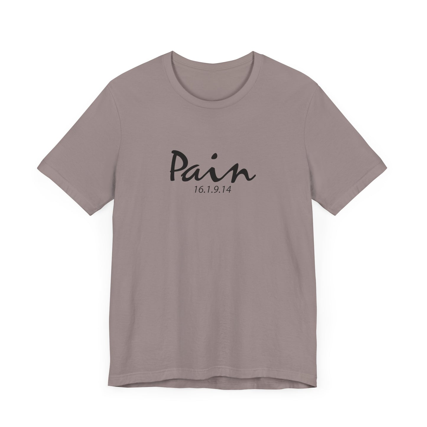 Motivational Pain Relief Tshirt, Unisex Tee, Inspirational Quote Shirt, Mental Health Awareness Top, Youth Motivation, Pain Won't Last