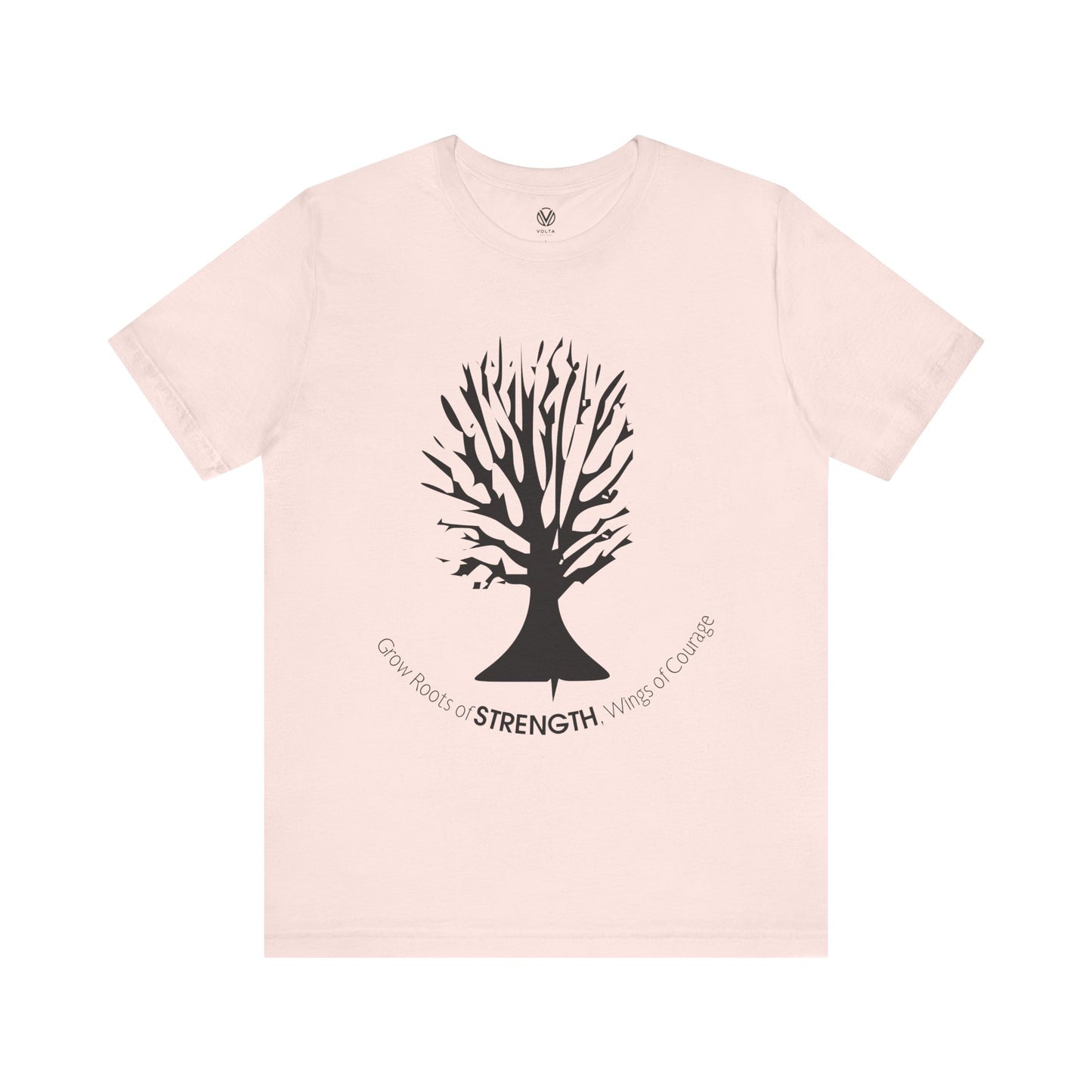 Inspirational Tee, Strength and Courage Shirt, Rooted and Free T-Shirt, Empowering Unisex Top, Motivational Graphic Tee