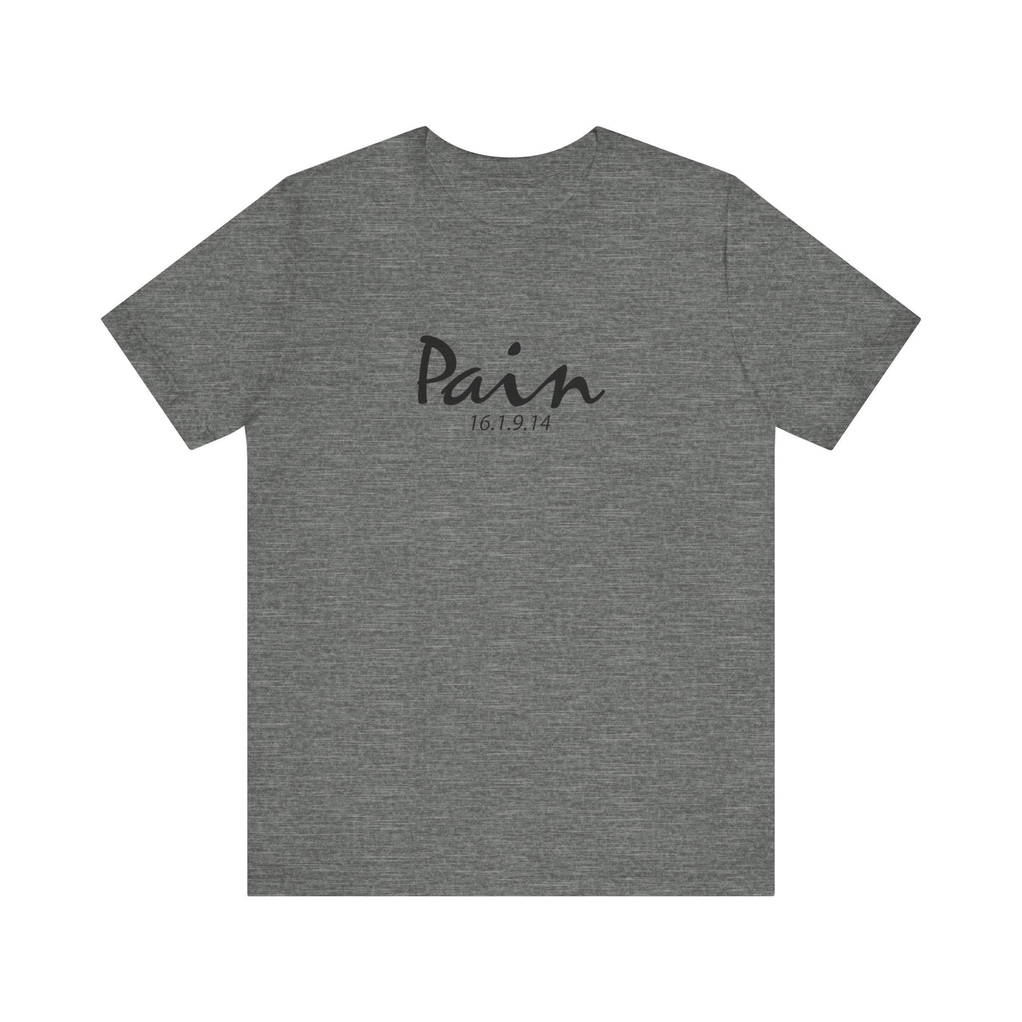 Motivational Pain Relief Tshirt, Unisex Tee, Inspirational Quote Shirt, Mental Health Awareness Top, Youth Motivation, Pain Won't Last