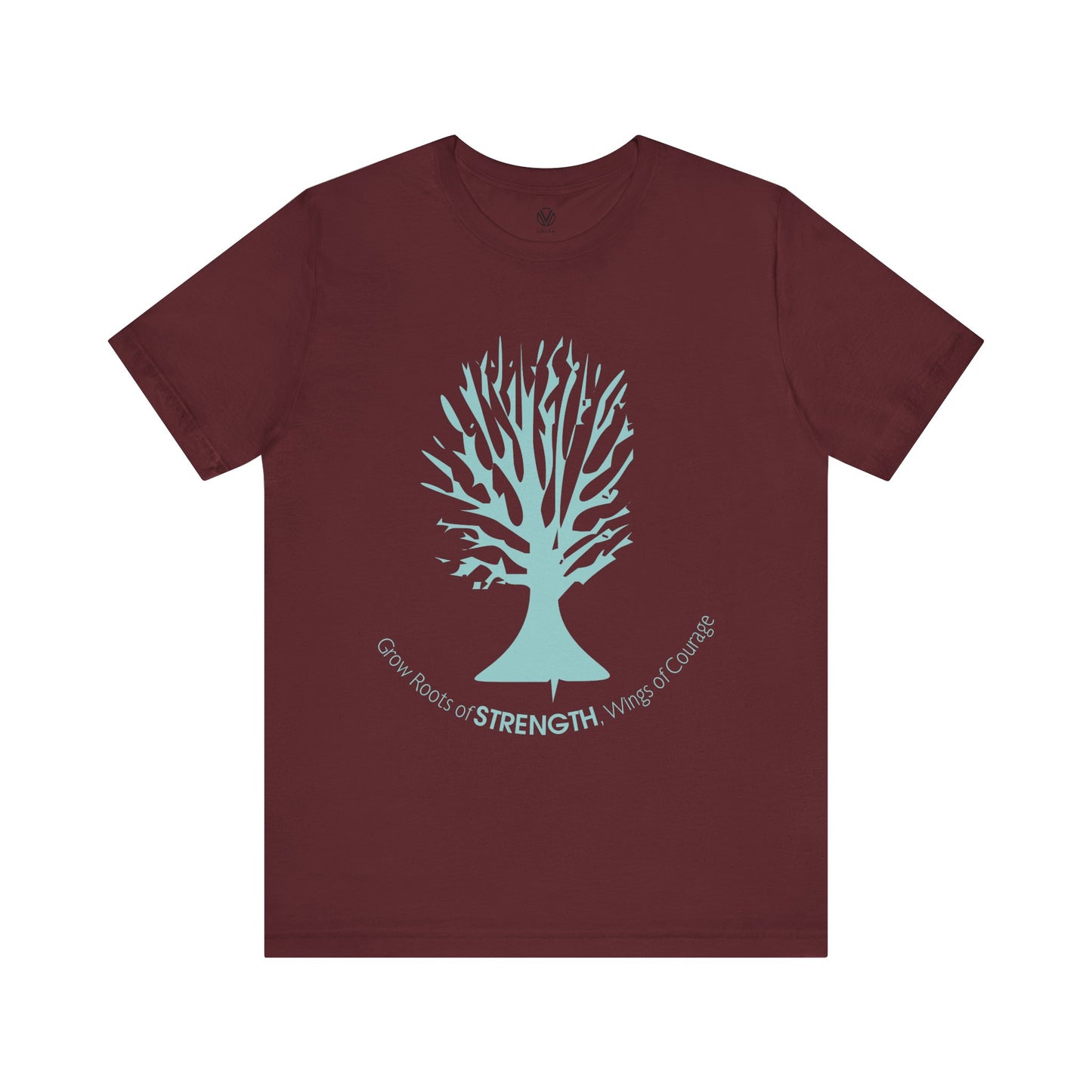 Inspirational Tee, Strength and Courage Shirt, Rooted and Free T-Shirt, Empowering Unisex Top, Motivational Graphic Tee