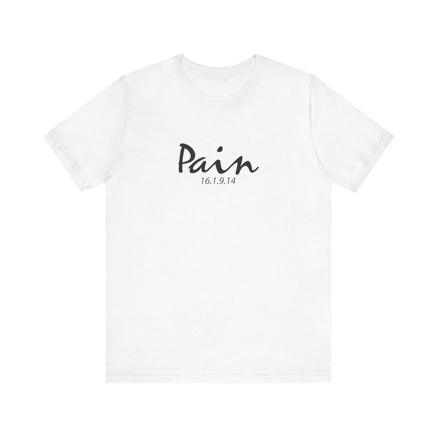 Motivational Pain Relief Tshirt, Unisex Tee, Inspirational Quote Shirt, Mental Health Awareness Top, Youth Motivation, Pain Won't Last