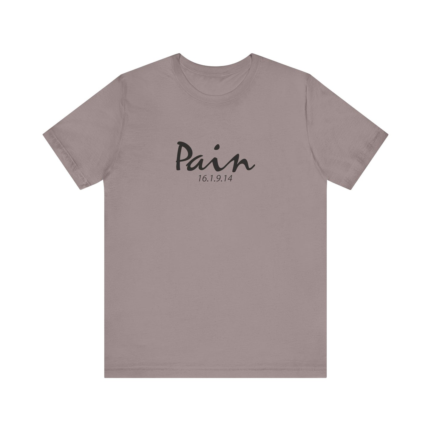 Motivational Pain Relief Tshirt, Unisex Tee, Inspirational Quote Shirt, Mental Health Awareness Top, Youth Motivation, Pain Won't Last