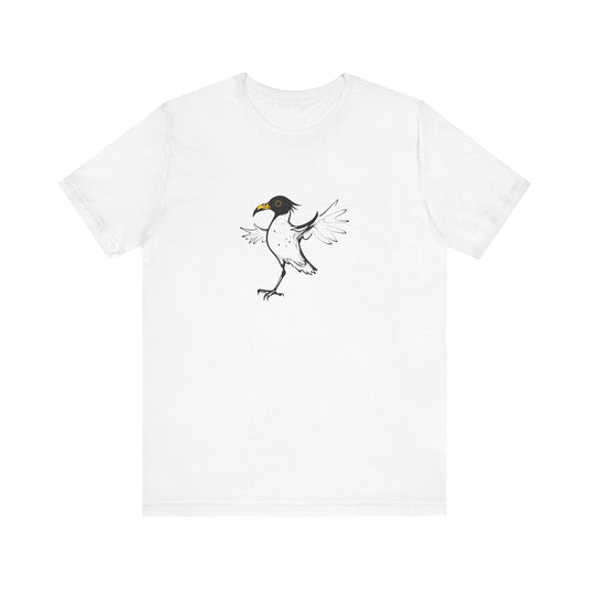 Halloween Bird Legs Unisex Tee, Halloween Shirt, Spooky T-Shirt, Scary Bird Top, Halloween Costume Shirt