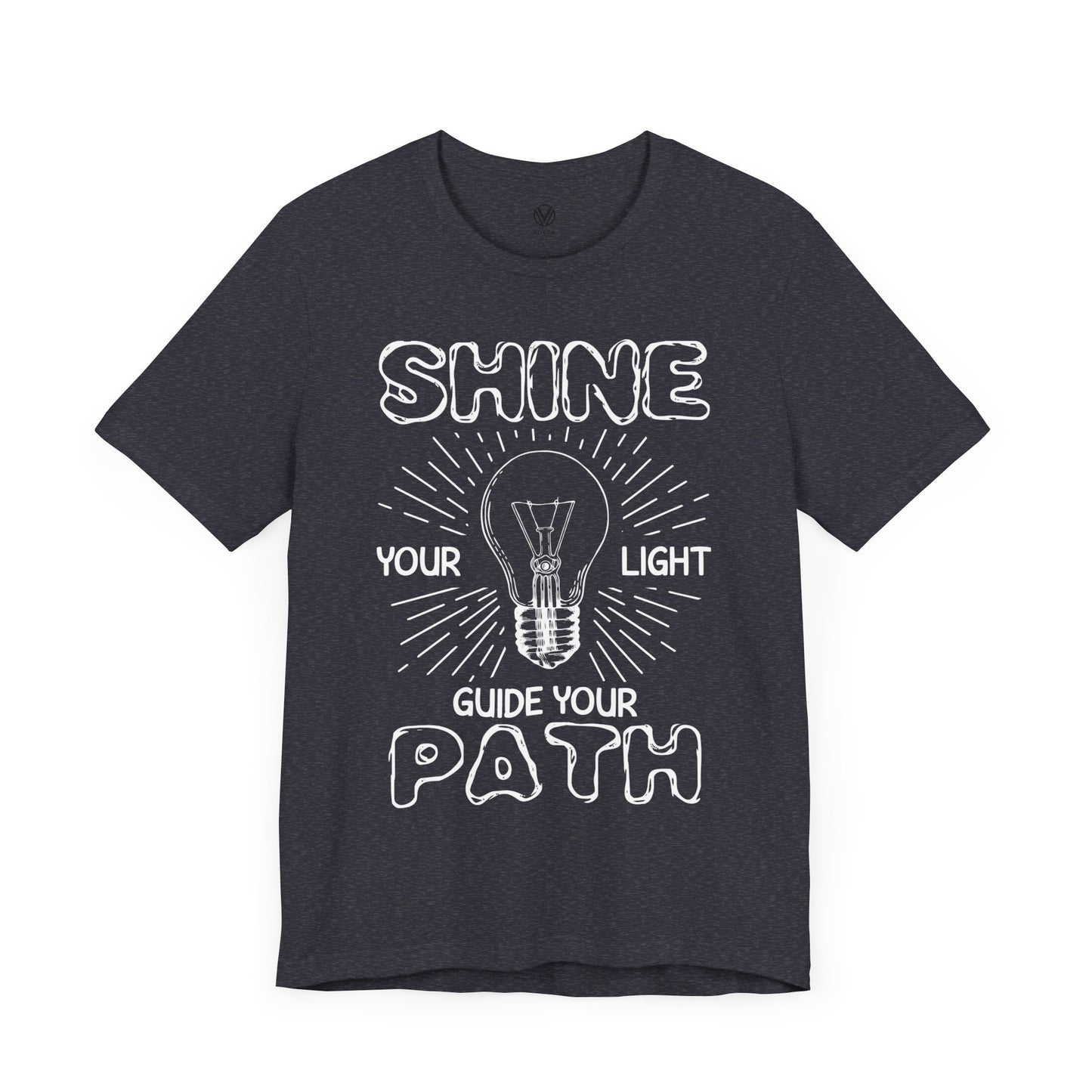 Light Guide Tee, Illuminated Shirt, Inspirational Top, Spiritual Clothing, Positive Vibes Apparel