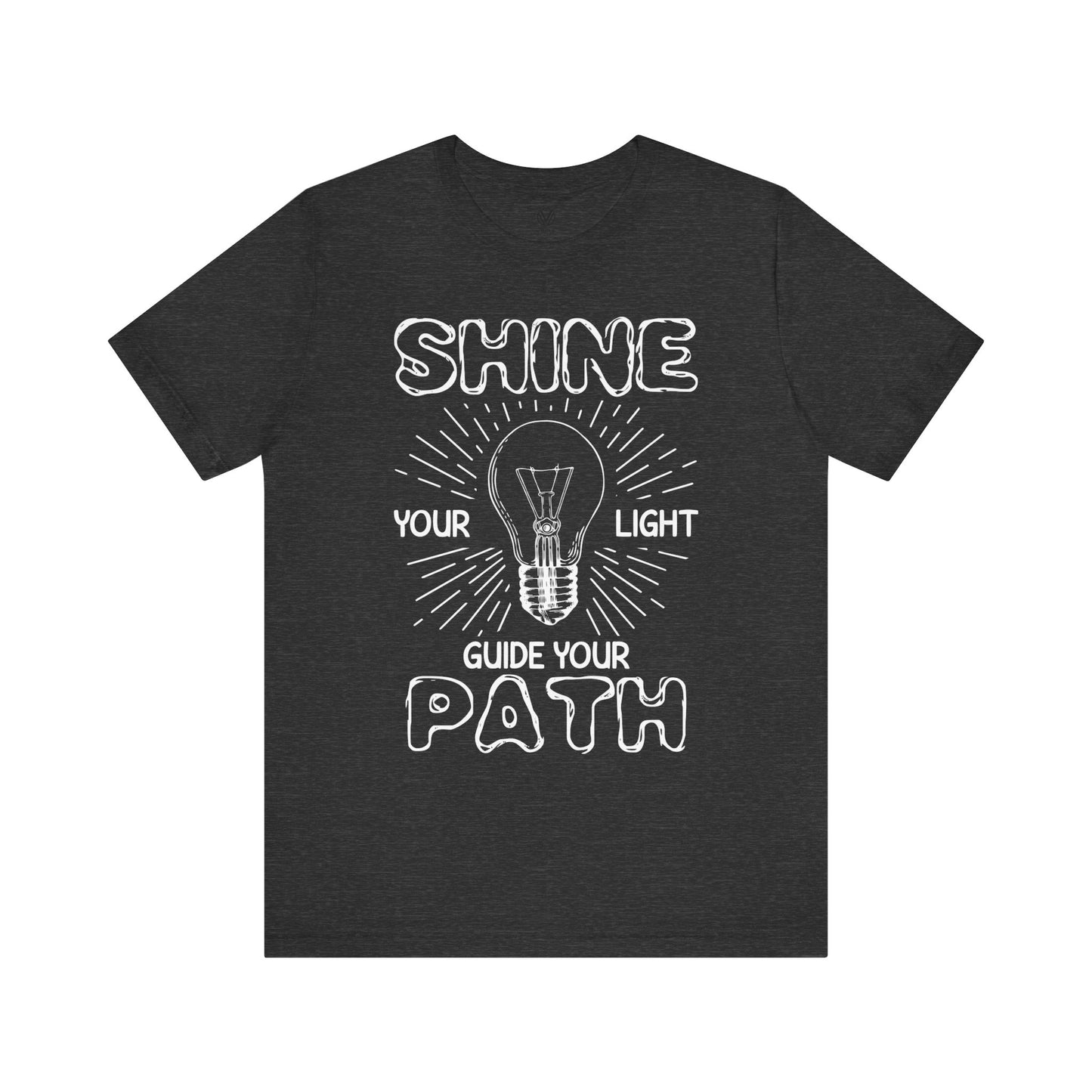 Light Guide Tee, Illuminated Shirt, Inspirational Top, Spiritual Clothing, Positive Vibes Apparel