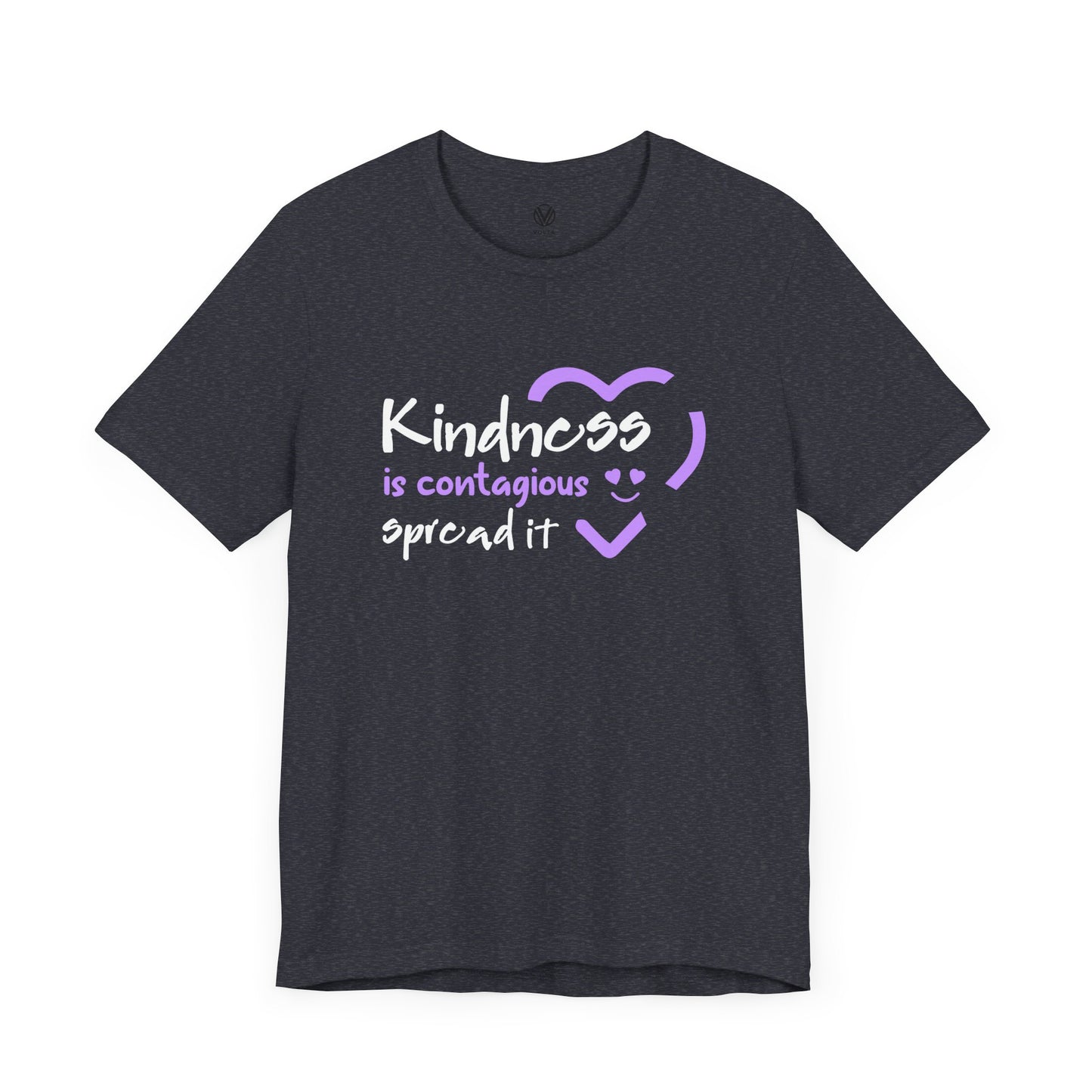 Kindness is Contagious Tee - Spread Kindness Tshirt, Positive Vibes Shirt, Inspirational Quote Top, Graphic Tee, Encouraging T-shirt