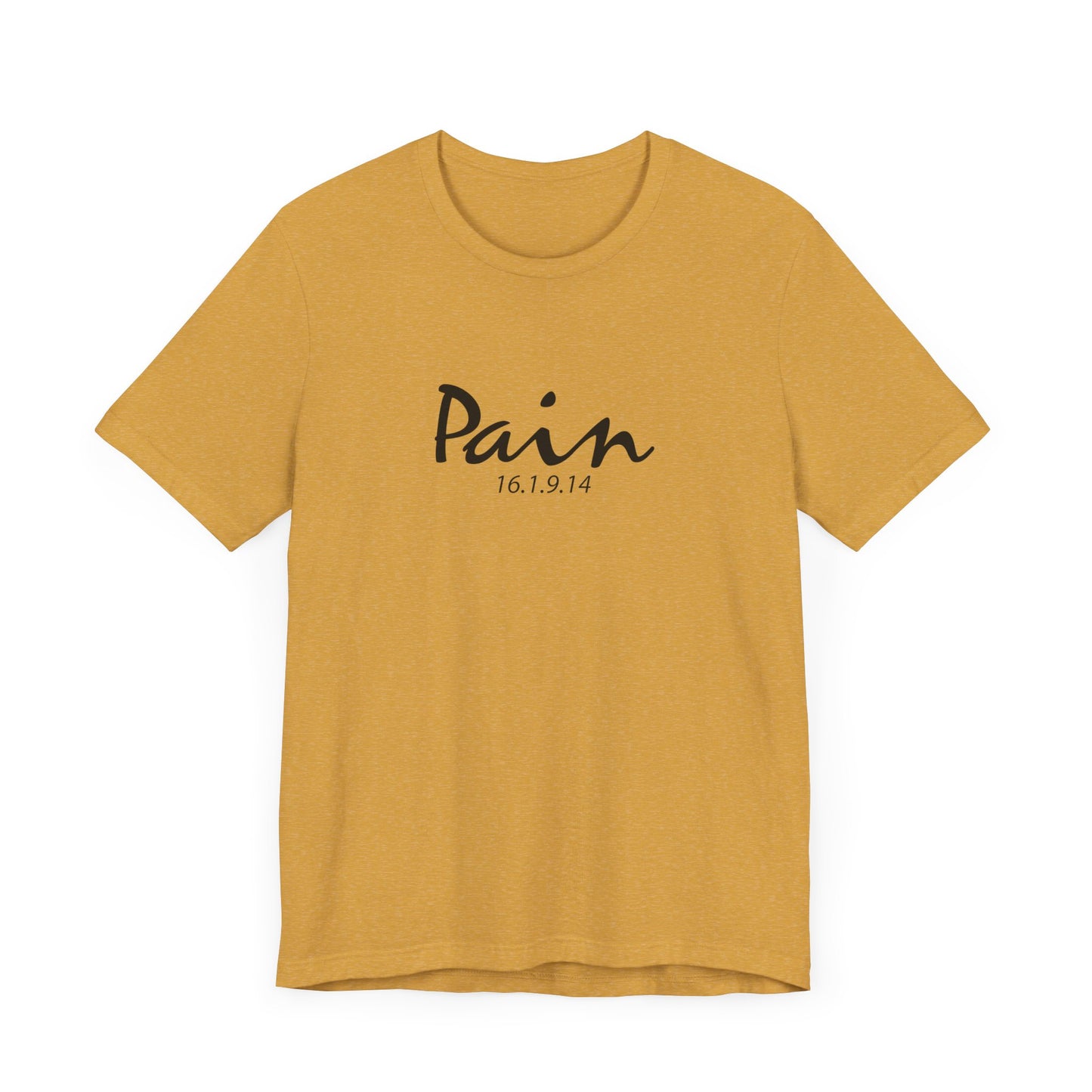 Motivational Pain Relief Tshirt, Unisex Tee, Inspirational Quote Shirt, Mental Health Awareness Top, Youth Motivation, Pain Won't Last