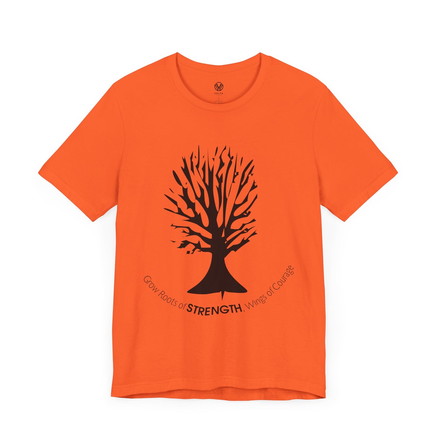 Inspirational Tee, Strength and Courage Shirt, Rooted and Free T-Shirt, Empowering Unisex Top, Motivational Graphic Tee