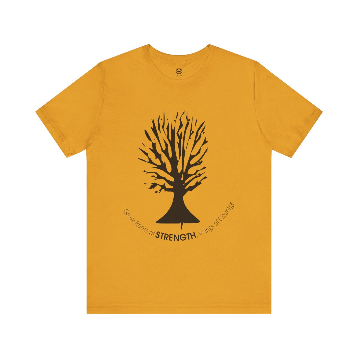 Inspirational Tee, Strength and Courage Shirt, Rooted and Free T-Shirt, Empowering Unisex Top, Motivational Graphic Tee