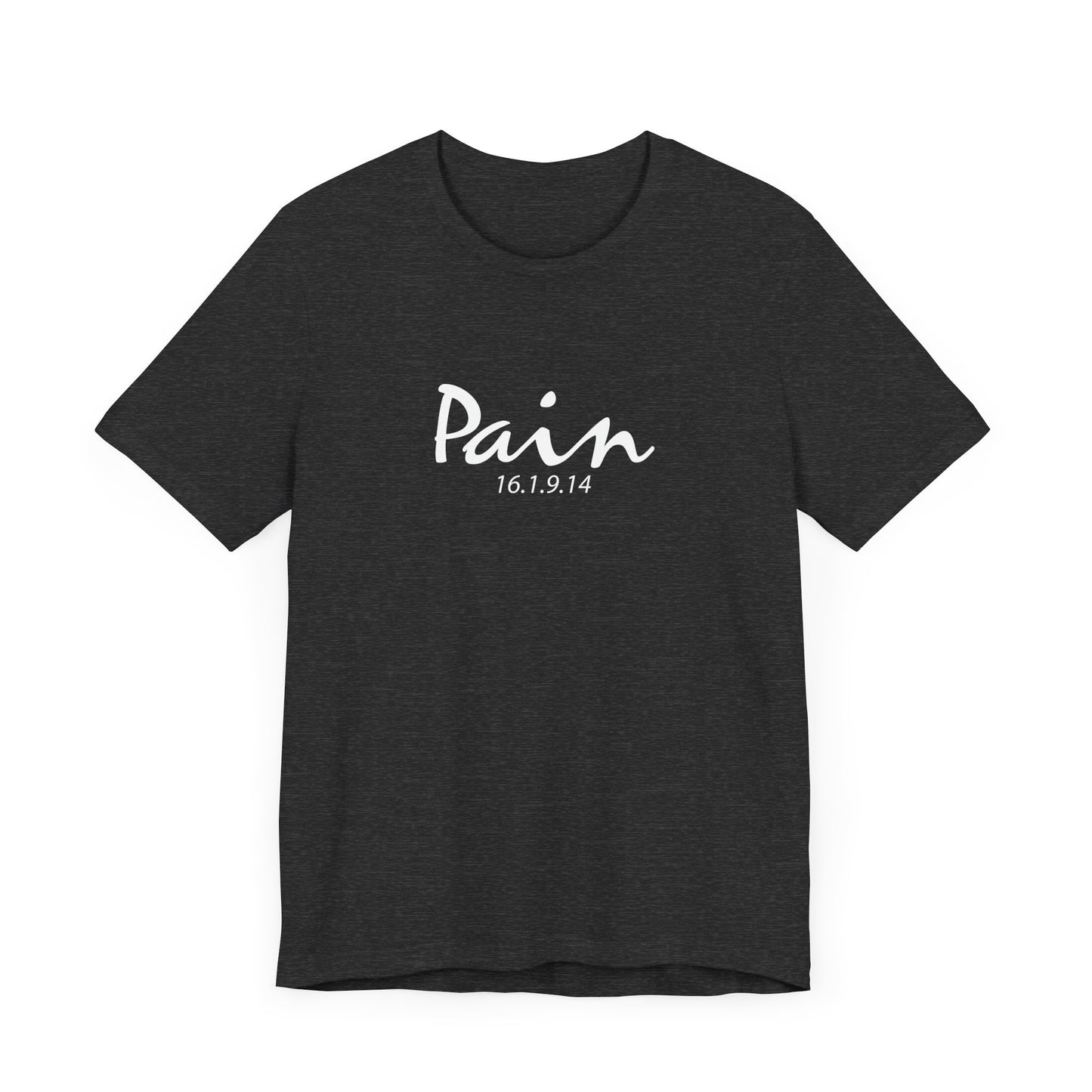 Motivational Pain Relief Tshirt, Unisex Tee, Inspirational Quote Shirt, Mental Health Awareness Top, Youth Motivation, Pain Won't Last