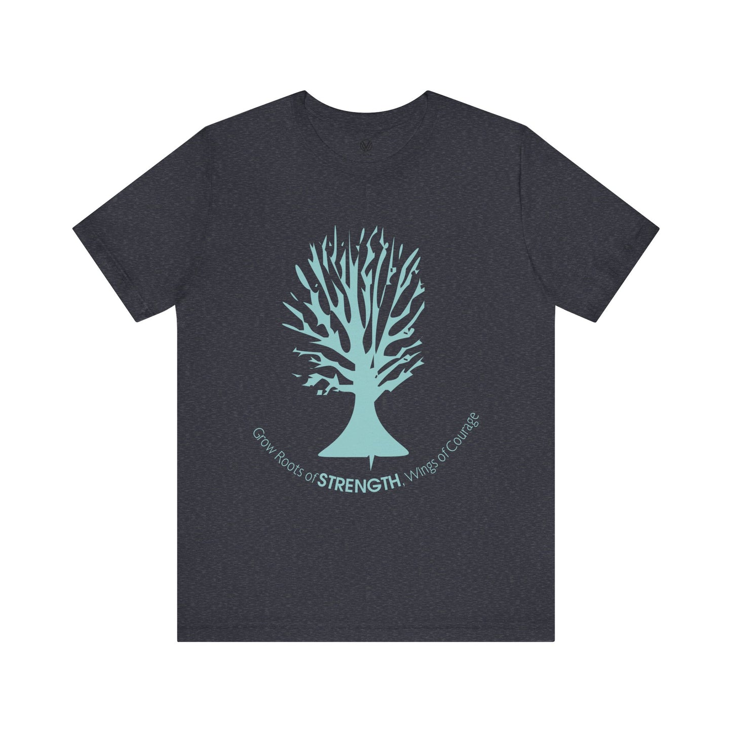 Inspirational Tee, Strength and Courage Shirt, Rooted and Free T-Shirt, Empowering Unisex Top, Motivational Graphic Tee