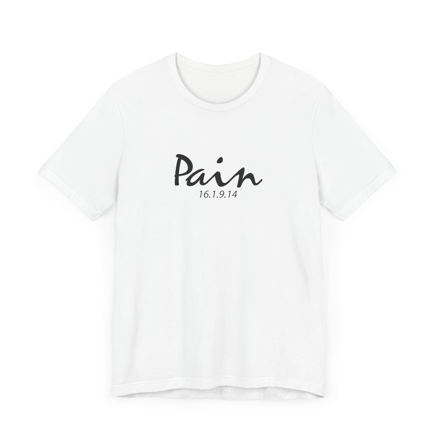 Motivational Pain Relief Tshirt, Unisex Tee, Inspirational Quote Shirt, Mental Health Awareness Top, Youth Motivation, Pain Won't Last