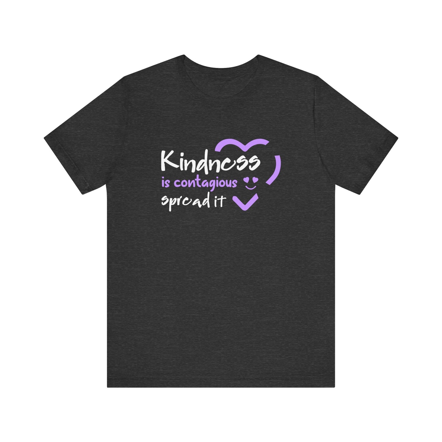 Kindness is Contagious Tee - Spread Kindness Tshirt, Positive Vibes Shirt, Inspirational Quote Top, Graphic Tee, Encouraging T-shirt