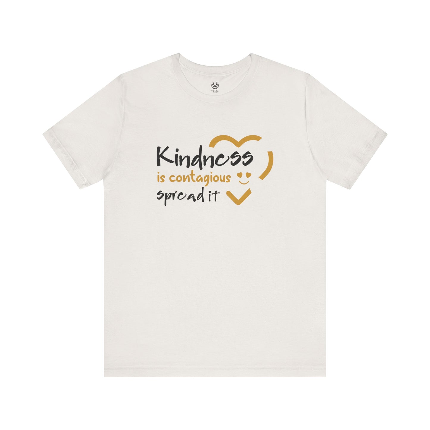 Kindness is Contagious Tee - Spread Kindness Tshirt, Positive Vibes Shirt, Inspirational Quote Top, Graphic Tee, Encouraging T-shirt