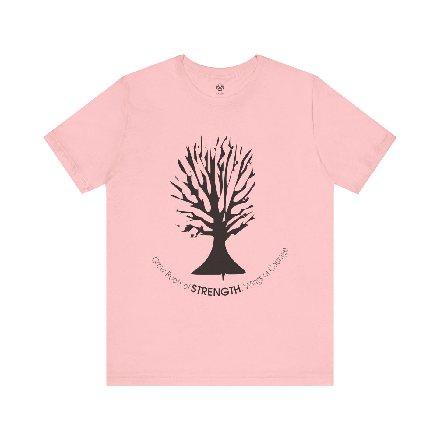 Inspirational Tee, Strength and Courage Shirt, Rooted and Free T-Shirt, Empowering Unisex Top, Motivational Graphic Tee