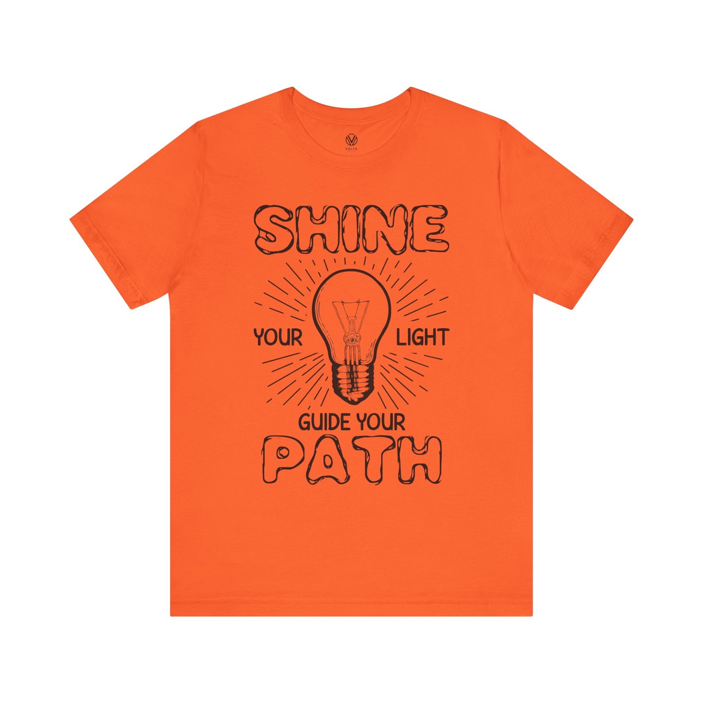 Light Guide Tee, Illuminated Shirt, Inspirational Top, Spiritual Clothing, Positive Vibes Apparel